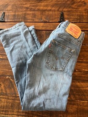 Levi's Light Blue Kids Straight-Leg Jeans